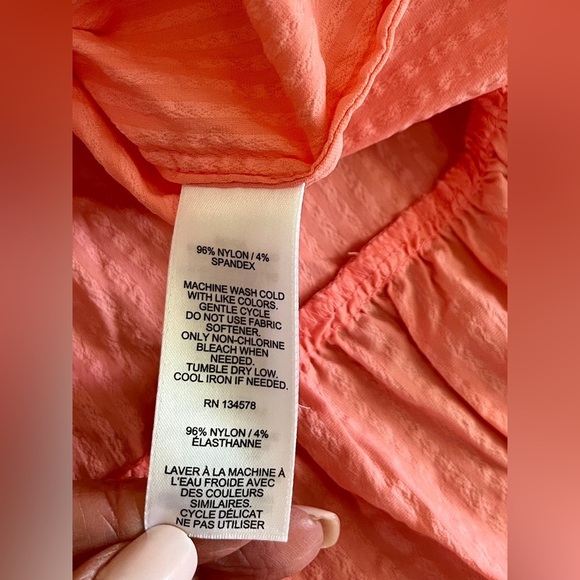 Vineyard Vines X-Small Sophie Harbor Tiered Ruffle-Sleeve Performance Dress - Picture 4 of 11